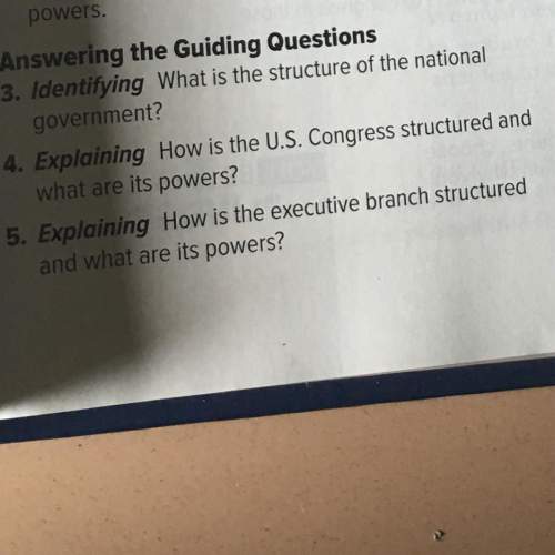 What is the structure of the national government?