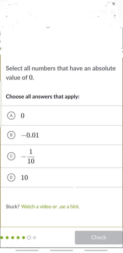 Select all numbers that have an absolute value of 0.