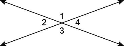 1. provide reasons for the statements. given: ∠1 and ∠3 are vertical angles.