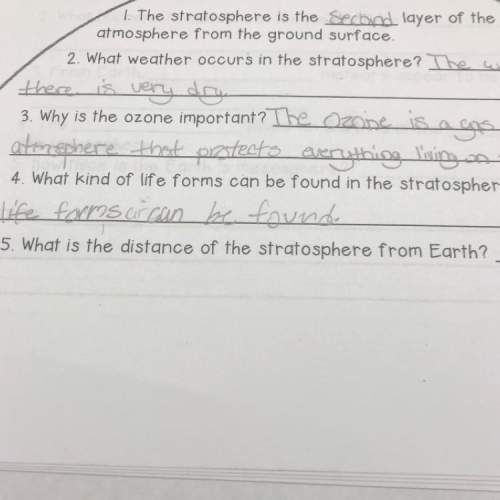 What is the distance of the stratosphere from earth