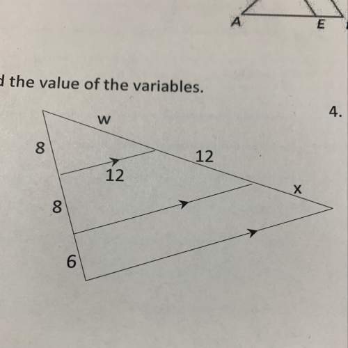 What is the value of the variables?