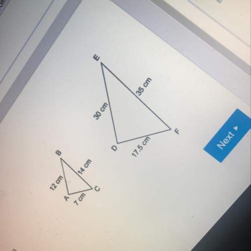 Are the triangles similar if so what postulate or theorem proves their similarity