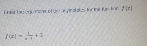 What is the equation of the asymptotes?
