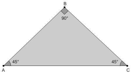 In this triangle, the product of tan a and tan c is .