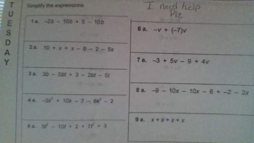 Simplify the expresions i need asap i have to turn this in