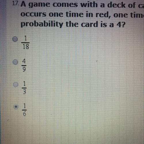 The question is; a game comes with a deck of cards with each card showing one of the numbers 2, 3,