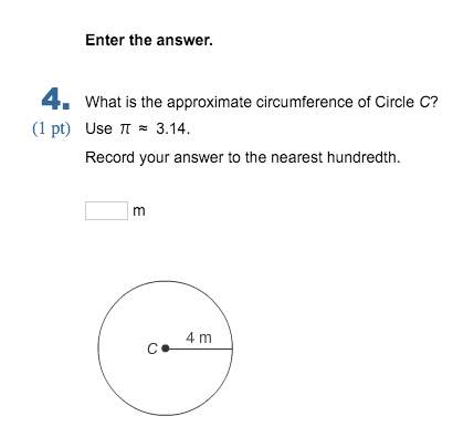 Question on circumference, photo attached.
