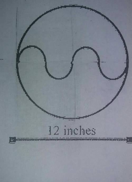 Iwas supposed to determine the length of the winding path through the circle.my answer i