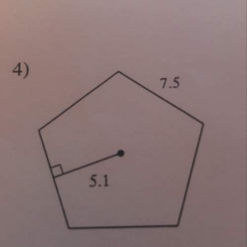 Find the area of the regular polygon?