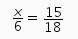 What is the value of x?  a 3 b 5 c 45 d 90