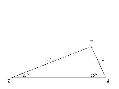 1. find the value of x. round the length to the nearest tenth.  (picture 1) a. 6.9