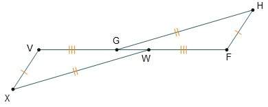 The triangles are congruent by the sss congruence theorem. which rigid transformation(s) can map fgh
