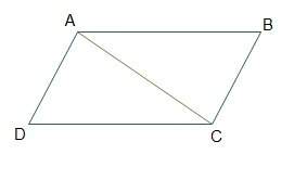 Figure abcd is a parallelogram. which sequence could be used to prove that ad = bc?
