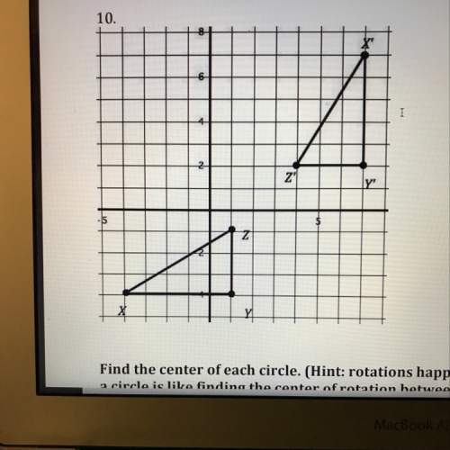 Need finding the line of reflection between these two triangles,