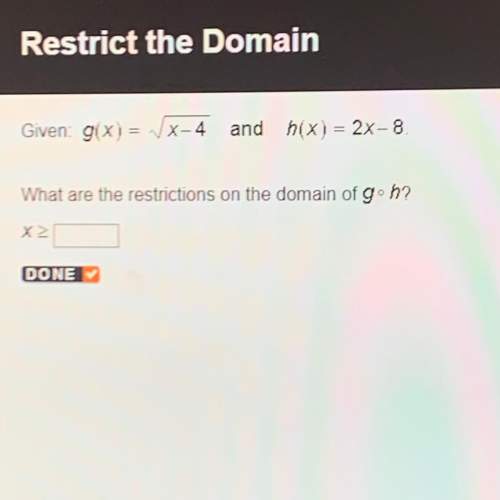 What are the restrictions on the domain of g o h?