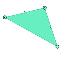 based on the given triangle, which statement cannot be proven true?  or d triangle abc