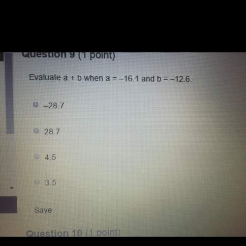 Algebra question 100% correct only