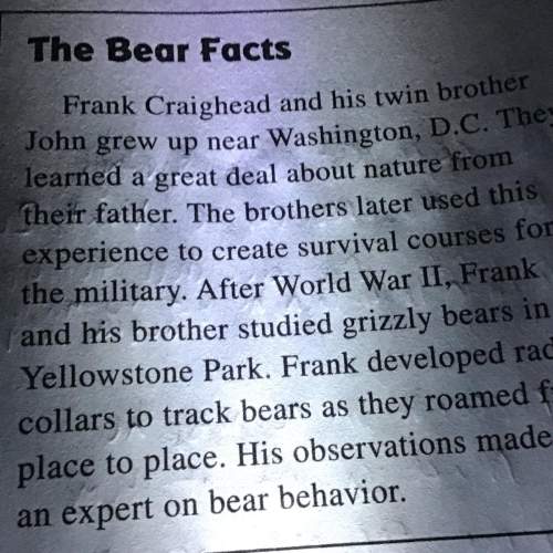 How are the events from frank craighead’s life presented in the text?