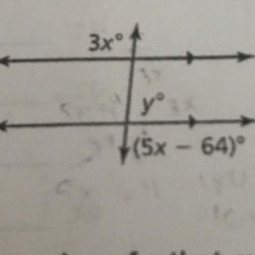 Find the values of x and y. state which theorems you used.