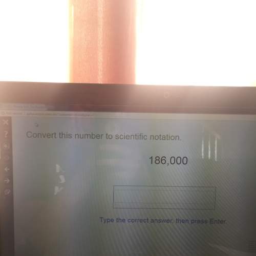 Convert this number to scientific notation. 186,000