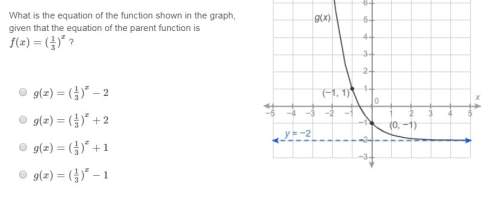 Anyone great at math? here you go!  what is the equation of the function shown in the g