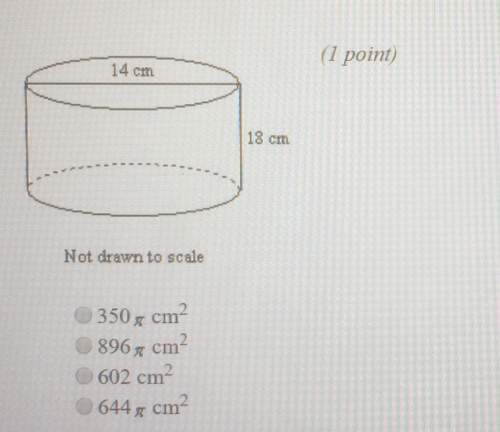 Find the surface area of the cylinder in terms of x.  i have 2 questions. me you.