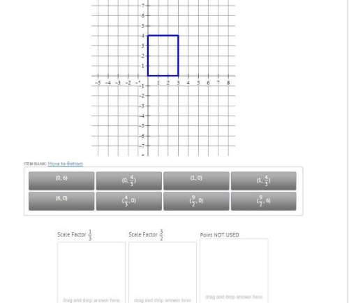 Match the new coordinates that define the figure after dilation with a center at the origin by the g