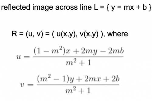 Reflect the figure over the line y = -1/2x +1.