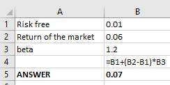 A stock has a beta of 1.2. Suppose the expected market risk premium (EMRP) is 6% and the risk-free r