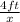 \frac{4ft}{x}