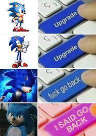 Search up sanic meme pics, take a picture of it and post it as your answer for free points (And brai