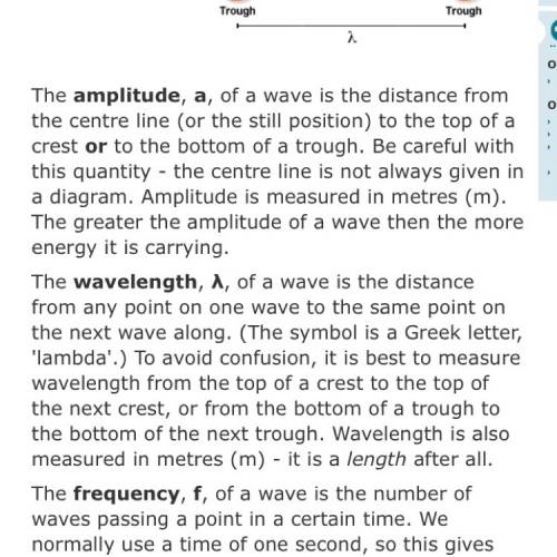 Explain how to determine the wavelength of a wave.