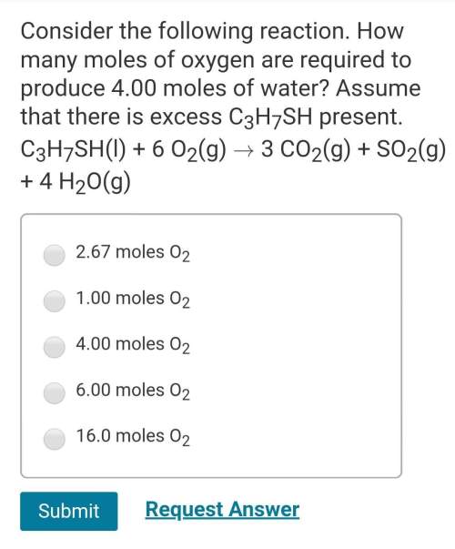 How many moles of oxygen are required to produce 4 moles of water?