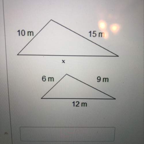 Use similar triangles and the fact that corresponding sides are proportional to find the length of t
