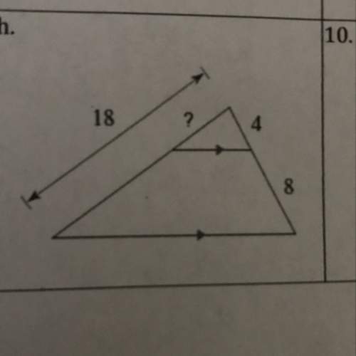 Find the missing length ! also, if you answer this question can you show your work. i