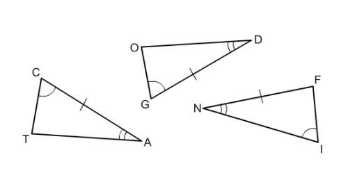 What other information do you need to prove triangle inf=cat by the asa postulate?