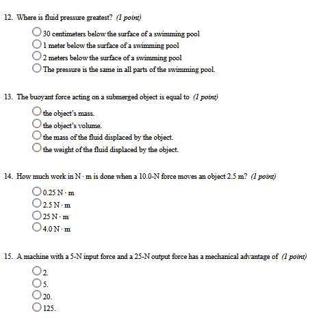 Answer these questions  30 points
