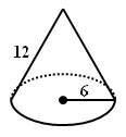 Find the surface area of the right circular cone. round to the nearest hundredth.&lt;