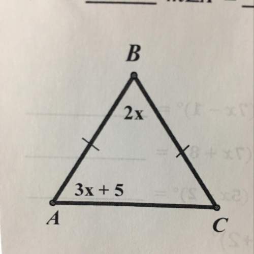 10  find the missing information  x = m angle a =