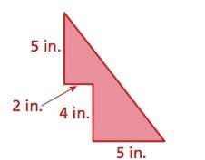 Find the area of the shapes below,