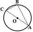 Given: circle k(o), mab =(6x−50)°, m∠bca=(2x)°  find: m∠bac
