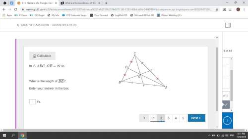Can someone explain this to me or me get the answer? it is about centroids in triangles.
