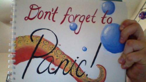 I'm working on an interpretive painting of panic at the disco's music for a project. any suggestions