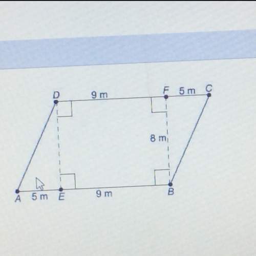 What is the area of this parallelogram ?  40 m^2 72m^2 92m^2 112