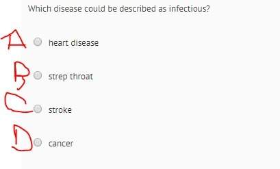 Which disease could be described as infectious?