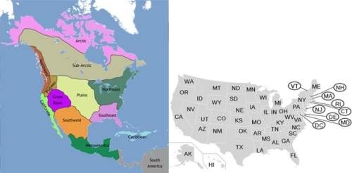 Based on the maps, which state listed below was located in the southwest native american cultural re