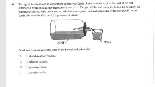 With this multiple choice question? (biology)