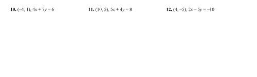 write an equation in slope-intercept form for the line that passes through the given point an