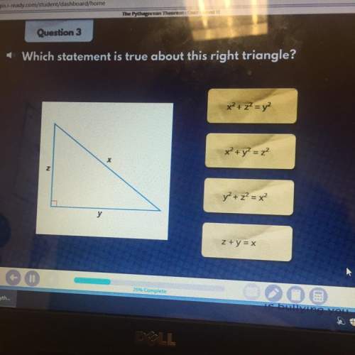 Which statement is true about this right angle ?