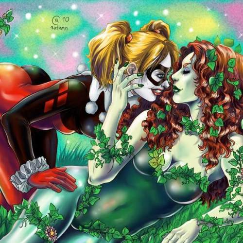 Joker and harley or ivy and harley?